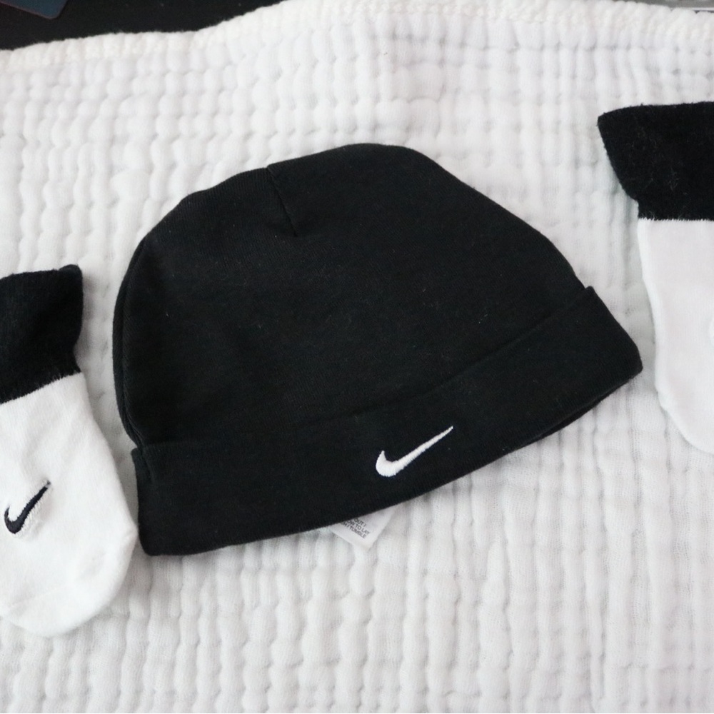 Baby Nike beanie and matching socks